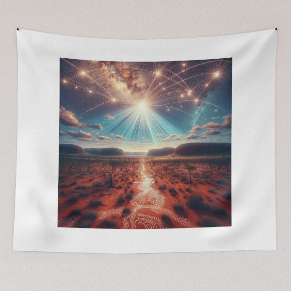 Item preview, Luminance of the Ancestral Path designed and sold by ArrernteVisions.