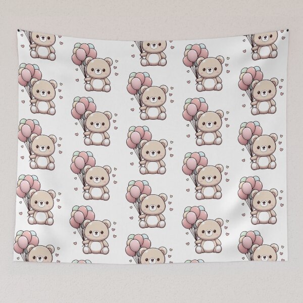 Item preview, Bear With Balloons designed and sold by LemuellTrends.
