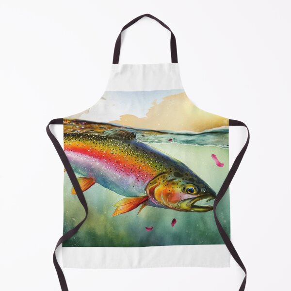 Item preview, Rainbow Trout in watercolors designed and sold by RWCarpenter.