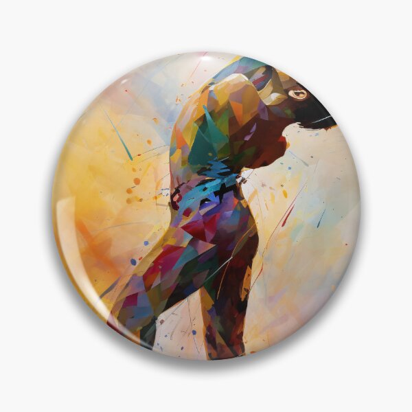 Artikelvorschau, Freddie Mercury Colorful Dance of Emotion entworfen und verkauft von DeMuurdecoratie.