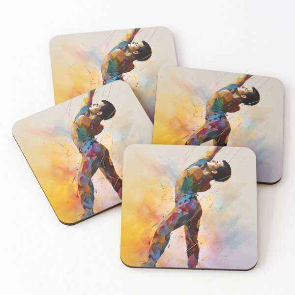 Item preview, Freddie Mercury Colorful Dance of Emotion designed and sold by DeMuurdecoratie.