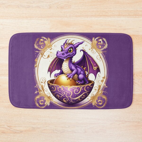 Item preview, Purple Dragon in Egg designed and sold by FireGirlinOz.