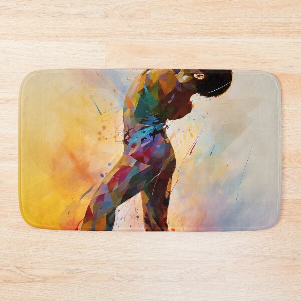 Item preview, Freddie Mercury Colorful Dance of Emotion designed and sold by DeMuurdecoratie.