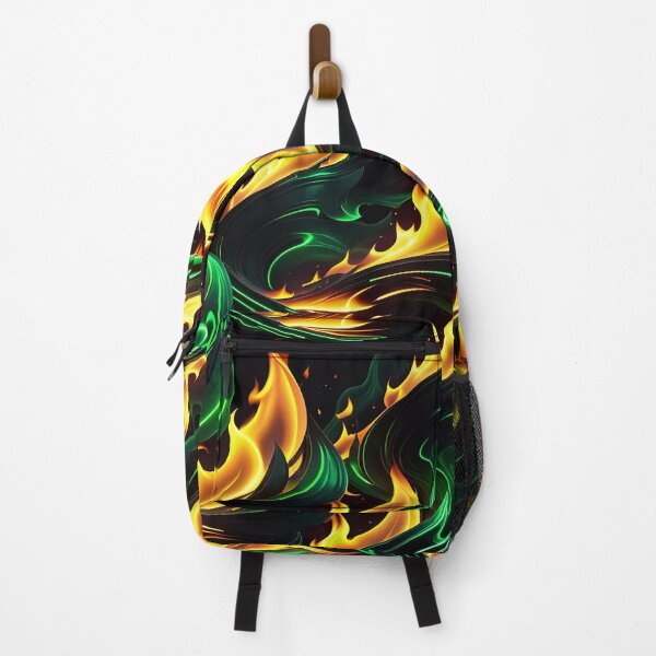 Item preview, Abstract Green Fire Pattern designed and sold by TheArtOfPat.