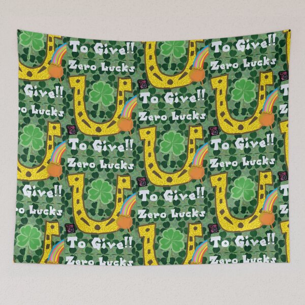 Item preview, Zero Lucks to Give!  designed and sold by Twisted Doodles.