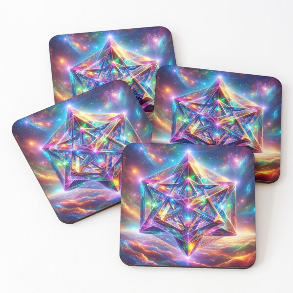 Item preview, Colorful Prismatic Merkabah  designed and sold by Kiwiaroha.