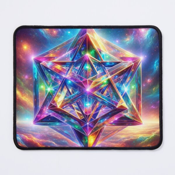 Item preview, Colorful Prismatic Merkabah designed and sold by Kiwiaroha.