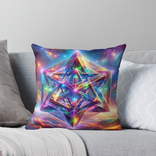 Item preview, Colorful Prismatic Merkabah  designed and sold by Kiwiaroha.