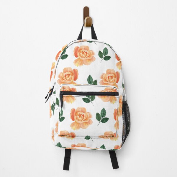 Item preview, Orange rose pattern designed and sold by MarinaAtef.