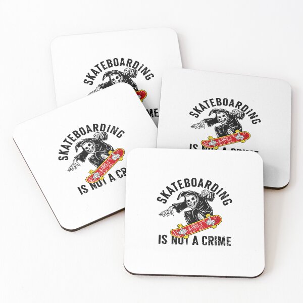 Item preview, Skateboarding is not a Crime designed and sold by Ikibrai.