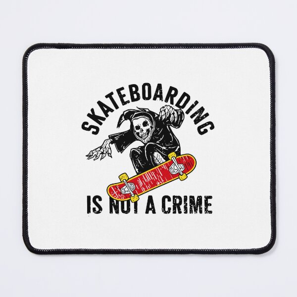 Item preview, Skateboarding is not a Crime designed and sold by Ikibrai.