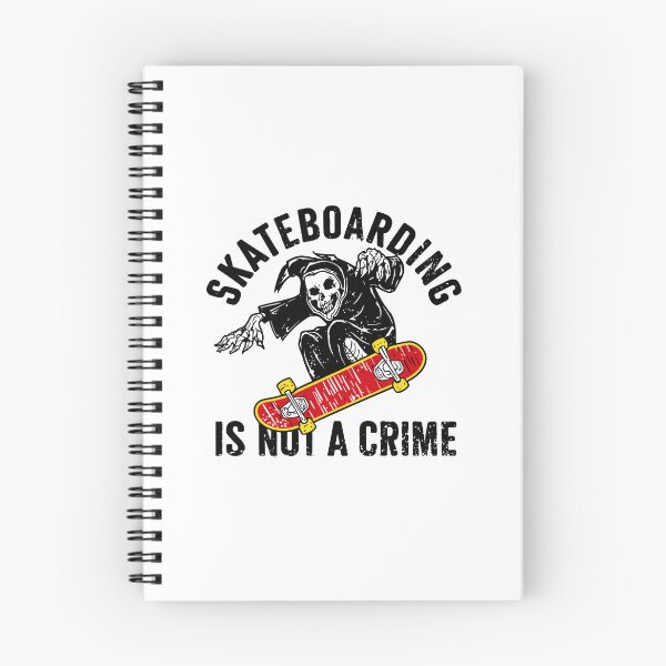 Item preview, Skateboarding is not a Crime designed and sold by Ikibrai.