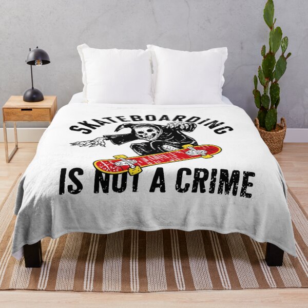 Item preview, Skateboarding is not a Crime designed and sold by Ikibrai.