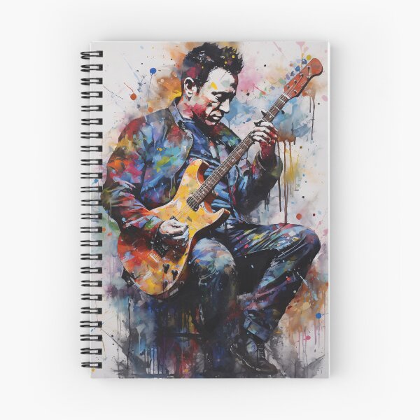 Item preview, Bruce Springsteen Guitar Solo in Color designed and sold by DeMuurdecoratie.