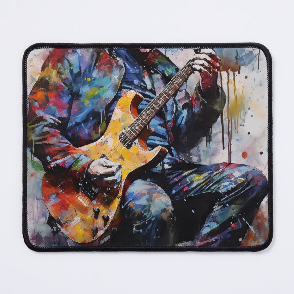 Item preview, Bruce Springsteen Guitar Solo in Color designed and sold by DeMuurdecoratie.