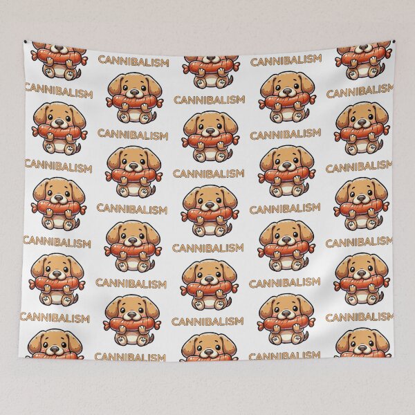 Item preview, Cannibal Dachshund designed and sold by LemuellTrends.