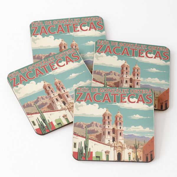 Item preview, Teúl de González Ortega Zacatecas Magic Town Vintage Travel Tourism Poster  designed and sold by TravelersGems.