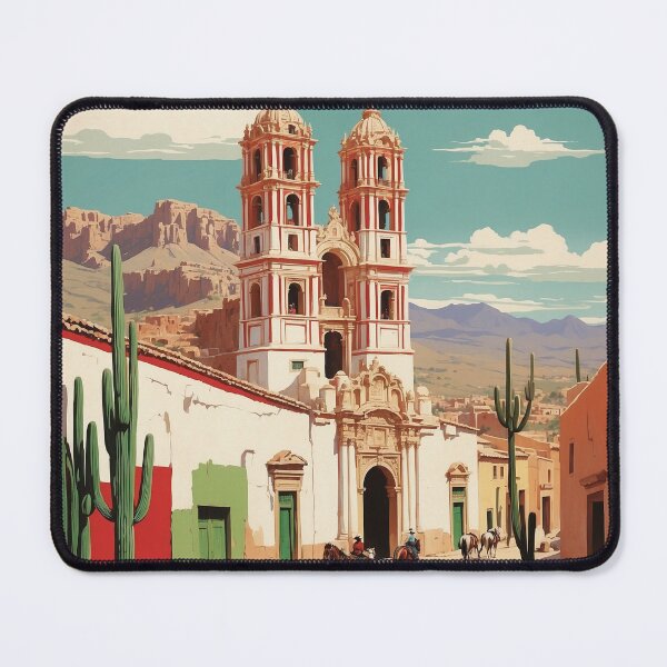 Item preview, Teúl de González Ortega Zacatecas Magic Town Vintage Travel Tourism Poster designed and sold by TravelersGems.