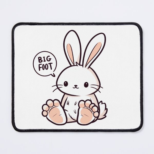 Item preview, Bigfoot Bunny designed and sold by LemuellTrends.