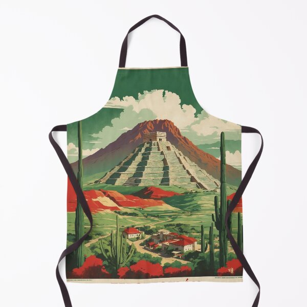 Item preview, Tepotzotlan Estado de México Magic Town Vintage Travel Tourism Poster designed and sold by TravelersGems.
