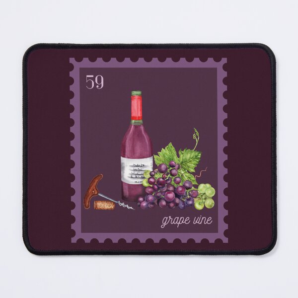 Item preview, Grape Vine Watercolor Postage Stamp  designed and sold by CraftCartelArt.