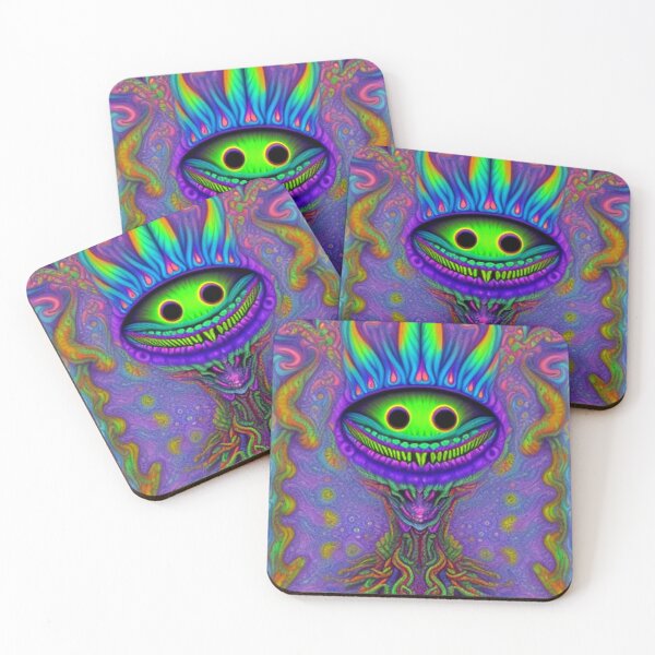 Item preview, Vintage Trippy Psychedelic Monster 70's 80's designed and sold by TheDarkWardrobe.