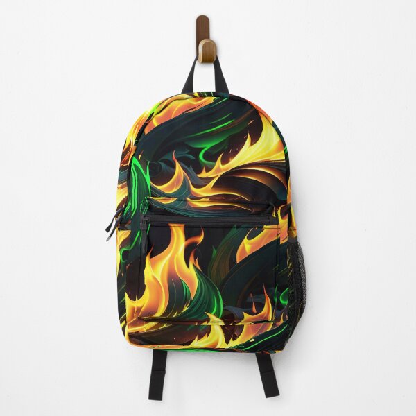 Item preview, Abstract Green Fire Pattern designed and sold by TheArtOfPat.