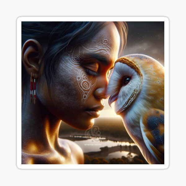 Item preview, Gaze of the Spirit Guide designed and sold by ArrernteVisions.