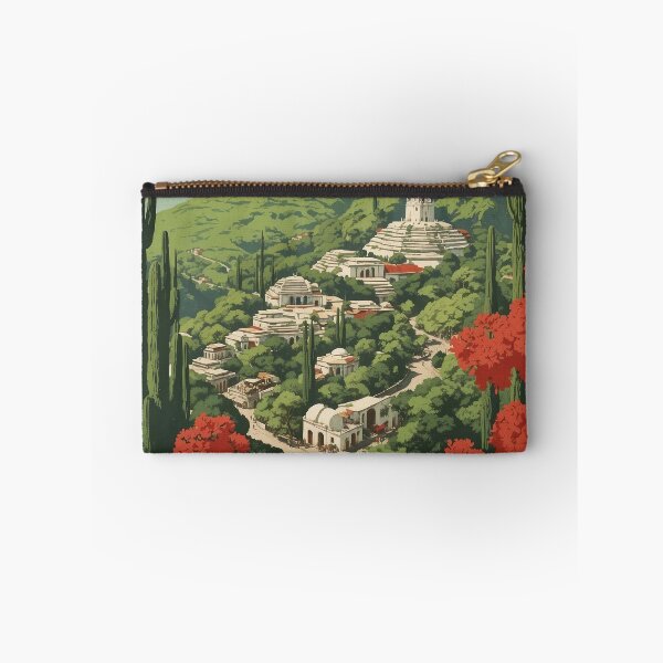 Item preview, Tepoztlán Morelos Magic Town Vintage Travel Tourism Poster  designed and sold by TravelersGems.
