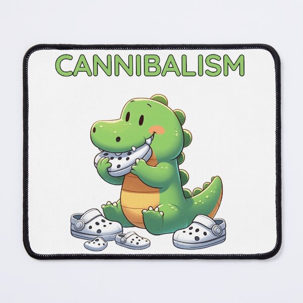 Aperçu de l'œuvre Croco cannibale créée et vendue par LemuellTrends.