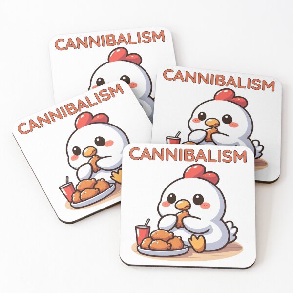 Item preview, Cannibal Chicken designed and sold by LemuellTrends.