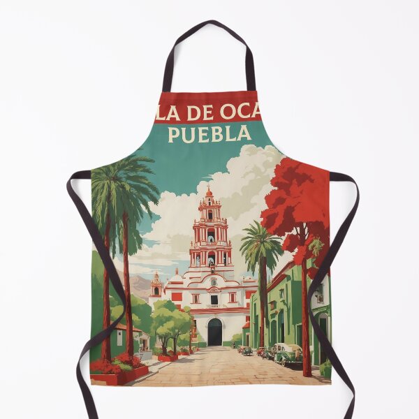Item preview, Tetela de Ocampo Puebla Magic Town Vintage Travel Tourism Poster designed and sold by TravelersGems.