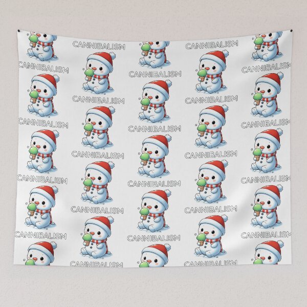 Item preview, Cannibal Snowman designed and sold by LemuellTrends.
