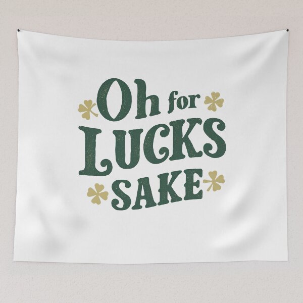 Item preview, Oh For Lucks Sake Funny Lucky Charm  designed and sold by ArtFromBeyond.