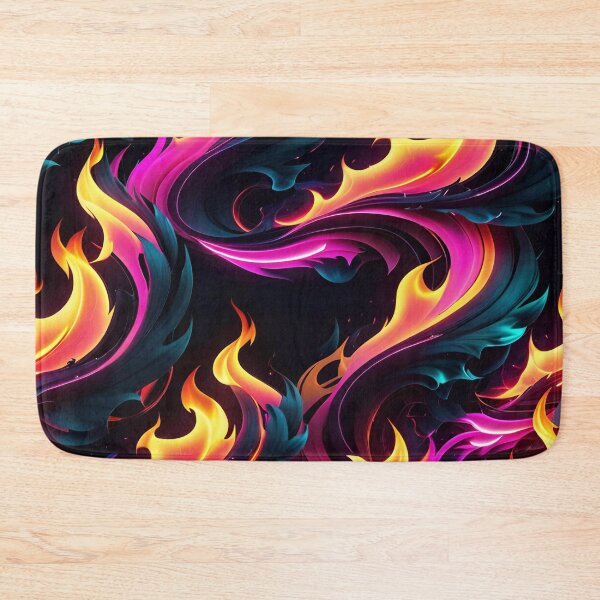 Item preview, Abstract Pink Fire Pattern designed and sold by TheArtOfPat.
