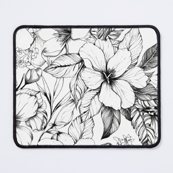 Item preview, Monochrome Floral Elegance designed and sold by chi3-jp.
