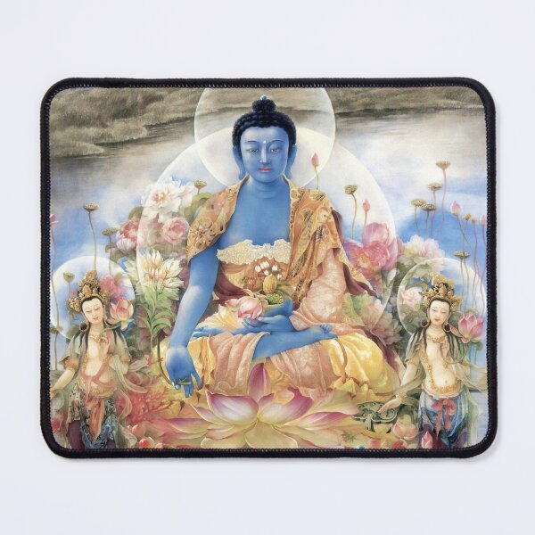 Item preview, the art of Medicine Buddha and Bodhisattvas designed and sold by dearbedelia.