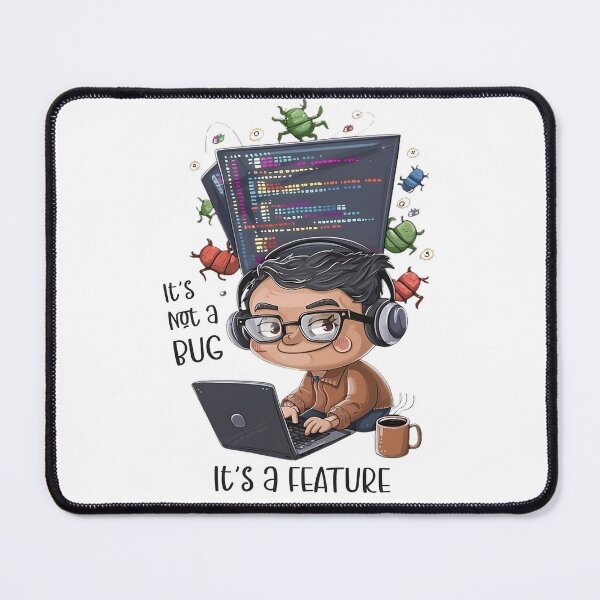 Item preview, It's not a Bug, It's a Feature designed and sold by softwaretesting.