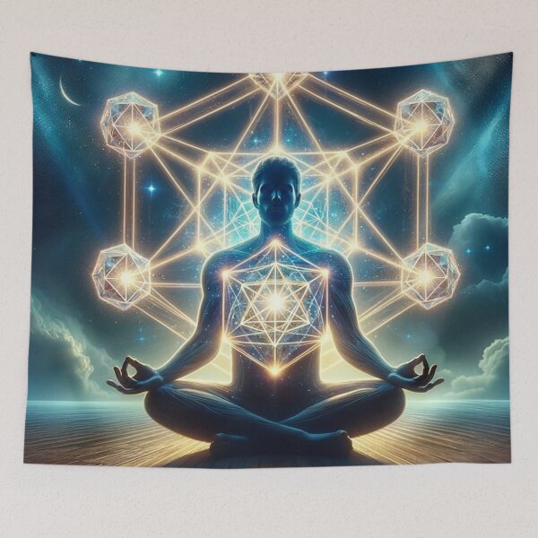 Item preview, He awakens his Merkabah connection designed and sold by Kiwiaroha.