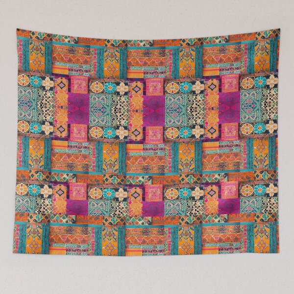 Item preview, Abstract Boho Moroccan Tile Pattern Comforter designed and sold by LLdreams.