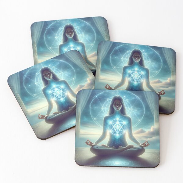 Item preview, She awakens her Merkabah in Meditation designed and sold by Kiwiaroha.