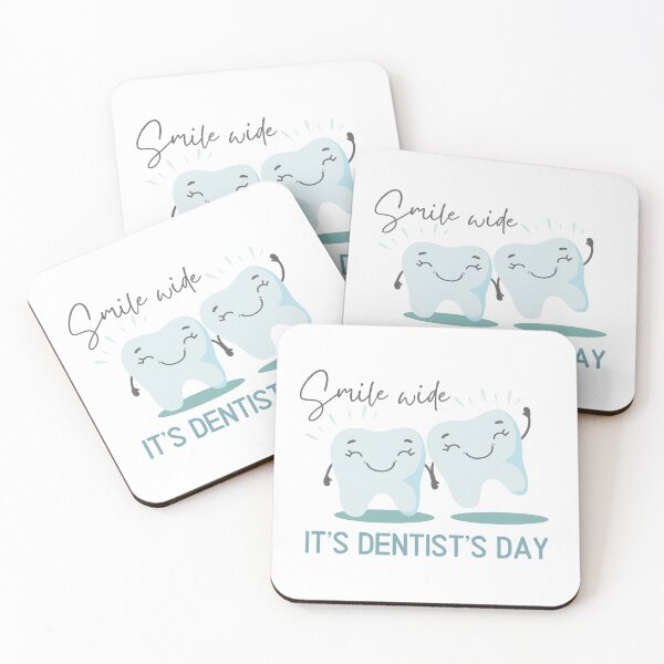 Item preview, Smile wide, it's Dentist's Day  designed and sold by Babinooart.