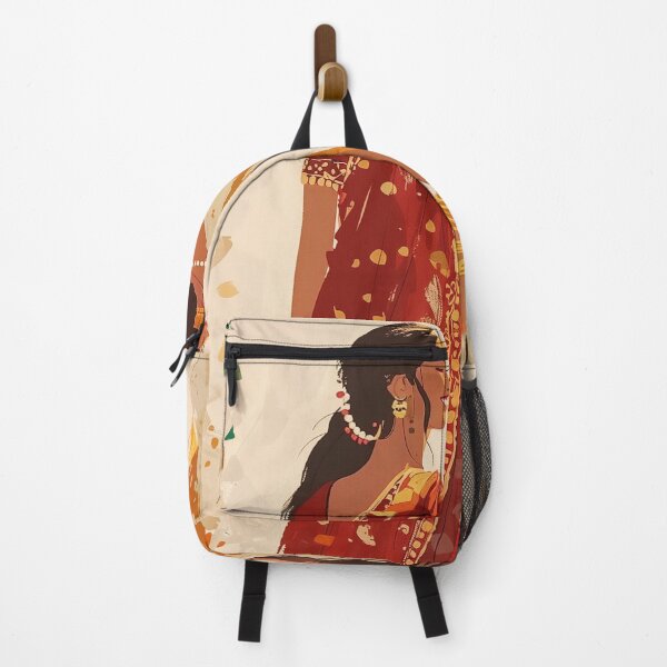 Item preview, India womans painting designed and sold by Rockwpapart.