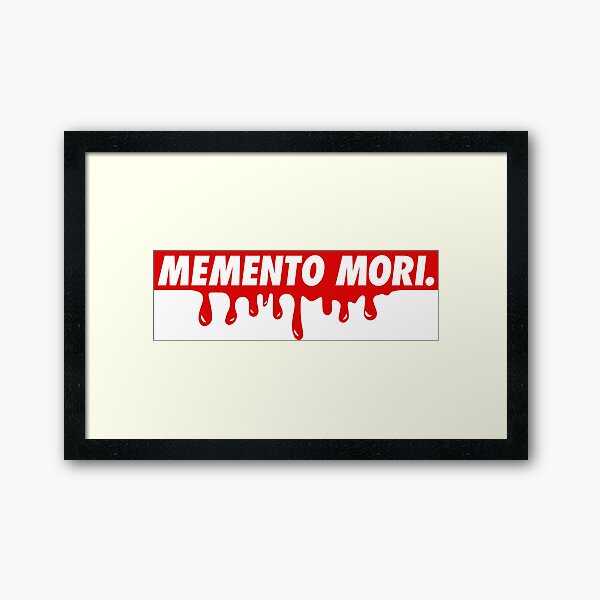 Artikel-Vorschau von Memento Mori Street Style Parodie-Thema, designt und verkauft von GregInJapanShop.