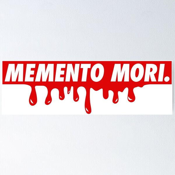 Artikel-Vorschau von Memento Mori Street Style Parodie-Thema, designt und verkauft von GregInJapanShop.