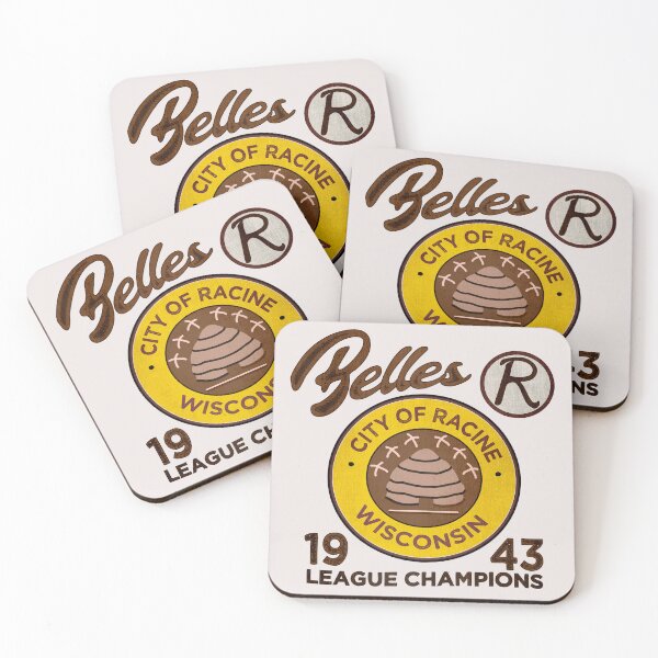 Item preview, Racine Belles • AAGPBL • Racine, WI designed and sold by MKE Rhine Maiden  •  Grumble Services, LLC..