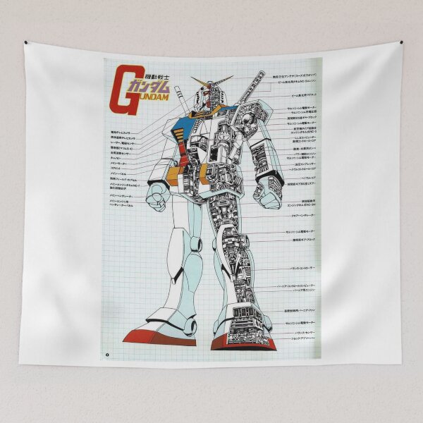 Item preview, Gundam Tehcnical Drawing Enginer designed and sold by BenjaminlaDe.