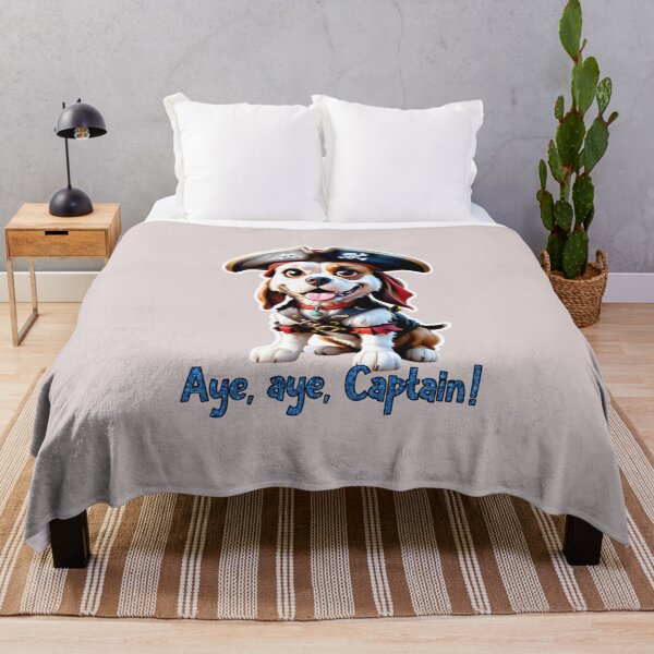 Artikelvorschau, Funny 3D Cartoon Style Puppy Dog Pirate entworfen und verkauft von TheArtOfPat.