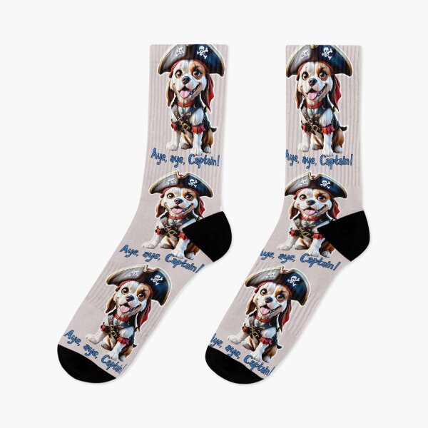 Item preview, Funny 3D Cartoon Style Puppy Dog Pirate designed and sold by TheArtOfPat.