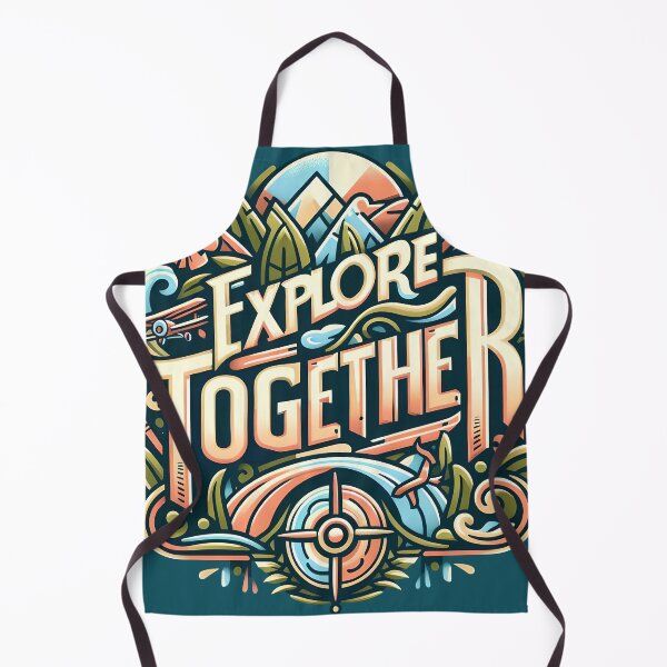 Item preview, Explore together, typography designed and sold by maxmaj.